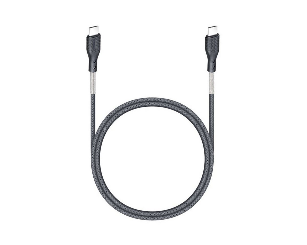 Forcell F-Energy USB-Kabel, USB-C, USB-C Stecker, 100W USB-C Kabel mit E-MARK Chip und Schnellladefunktion Bild 3