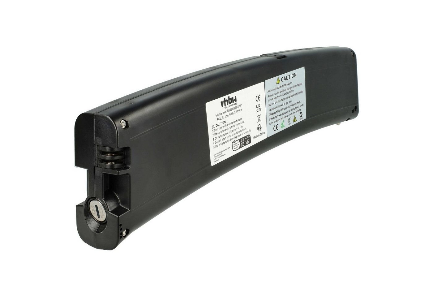 vhbw Akku passend für Adore Alu E-Faltrad 20 Fahrrad / E-Bike (8,7 Ah, 36 E-Bike Akku Akku Li-Ion 8700 mAh (36 V, 1 St), Leistungsfähiger Austausch-Akku für Pedelec, Elektrofahrrad, E-Bike Bild 4