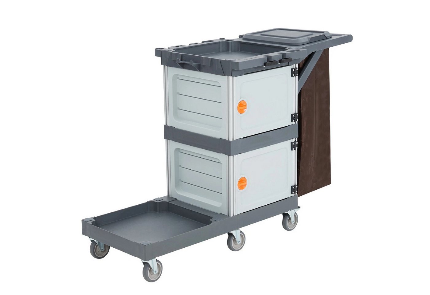 GarveeMore Putzwagen, (3-stufiger, 1-St., mit 30-Gallonen-Beutel), 200 lb Tragkraft Bild 4