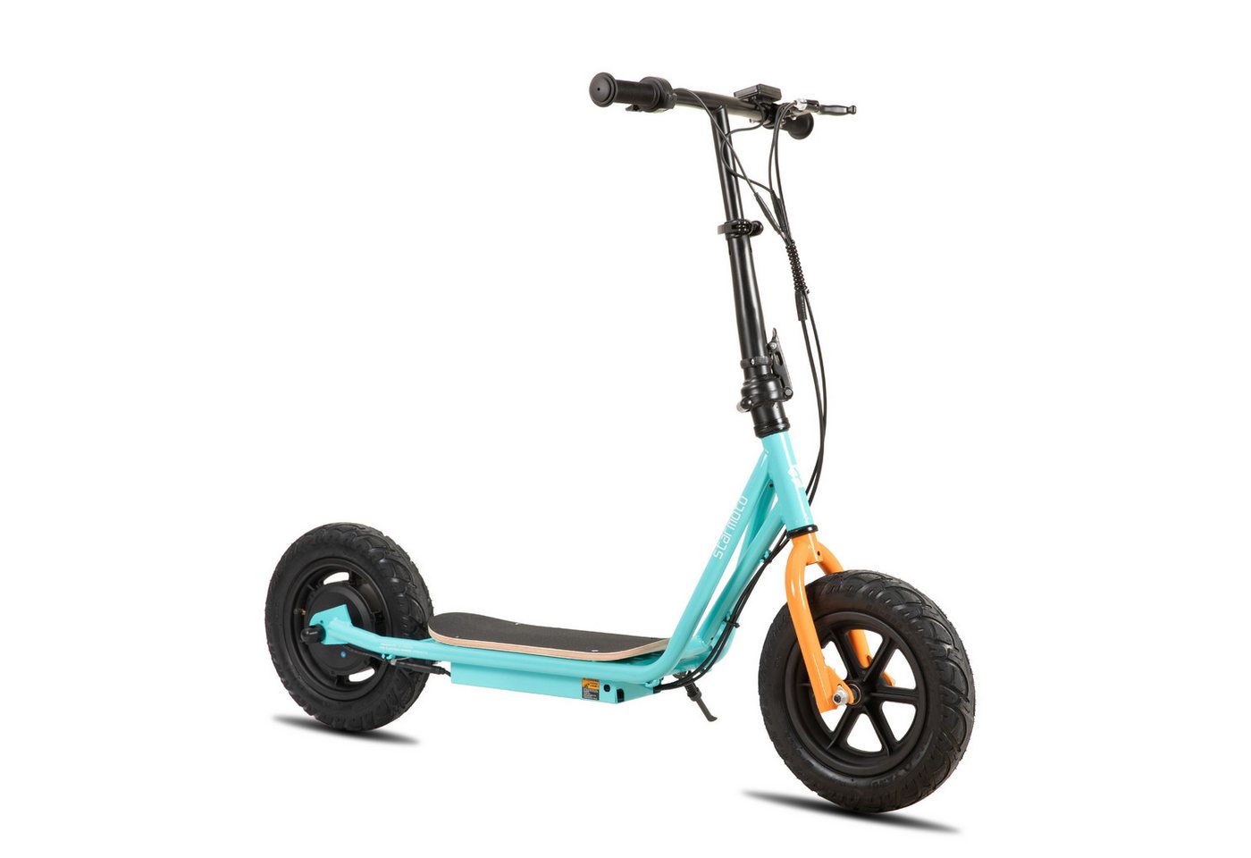 HILAND E-Scooter Faltbarer Kinder‑Elektroroller, 250W‑Motor, 5‑12 Jahre, Daumengashebel, 22 km/h Bild 4