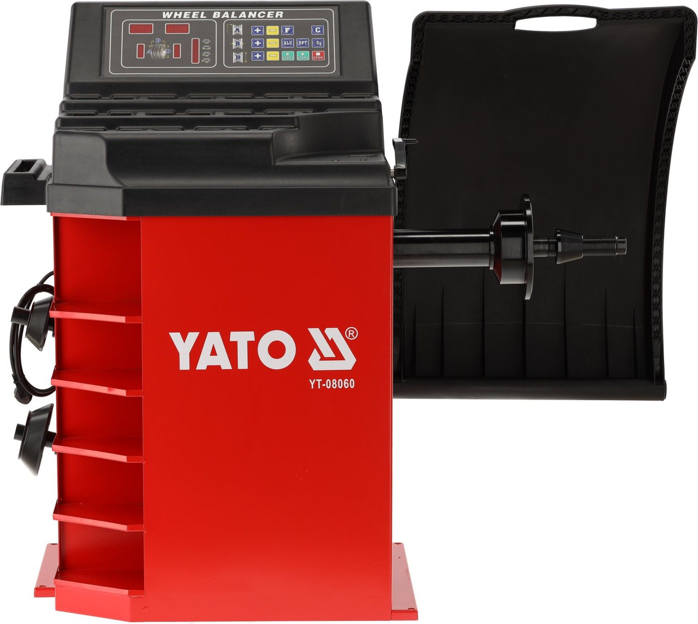 Yato Reifenwuchtmaschine Wuchtmaschine, Reifenwuchtmaschine bis 24" und 70kg, Wuchtmaschine, Reifenwuchtmaschine bis 24" und 70kg, hohe Qualität Bild 3