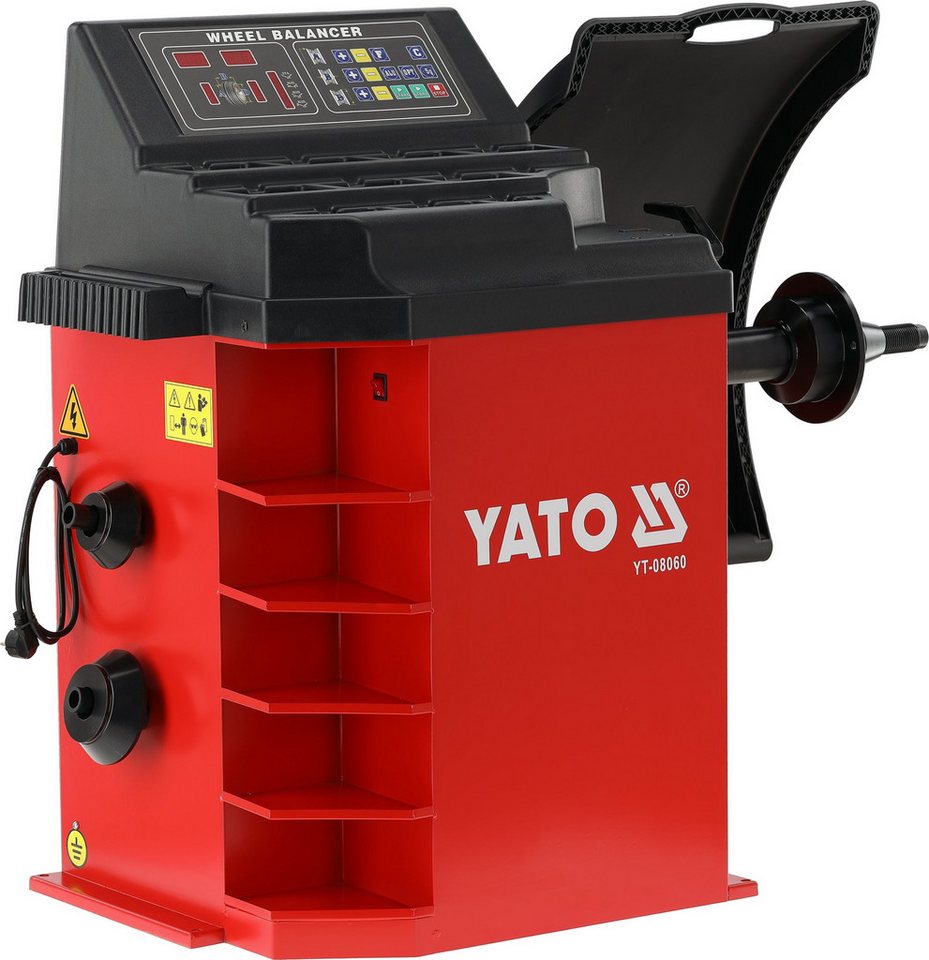 Yato Reifenwuchtmaschine Wuchtmaschine, Reifenwuchtmaschine bis 24" und 70kg, Wuchtmaschine, Reifenwuchtmaschine bis 24" und 70kg, hohe Qualität Bild 5