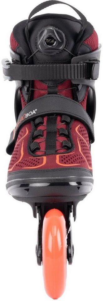 K2 Inlineskates K2 Alexis 90 BOA Burgundy/Orange ? Damen Fitness-Inliner mit BOA® Syst Bild 3