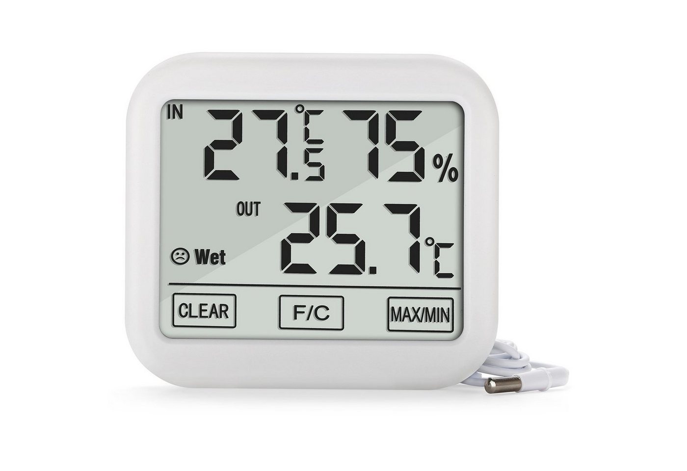GreenBlue GB381 Wetterstation (Wetterstation Digitales Thermometer Hygrometer)