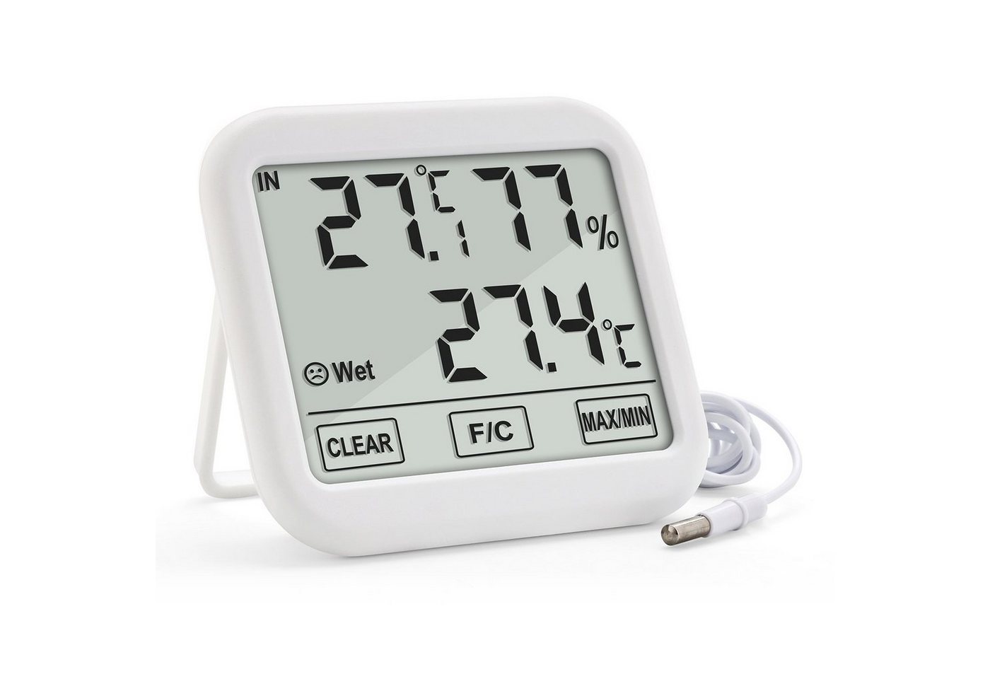 GreenBlue GB381 Wetterstation (Wetterstation Digitales Thermometer Hygrometer) Bild 4