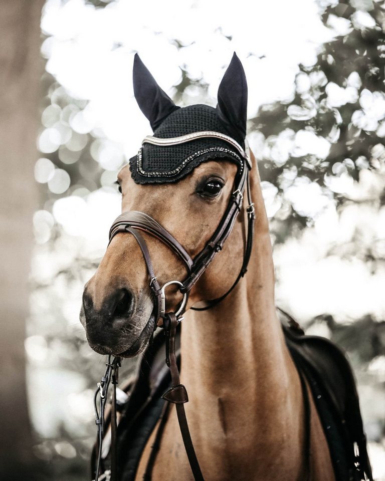 Kentucky Horsewear Fliegenohren Fliegenohren Wellington Stone & Pearl Bild 4