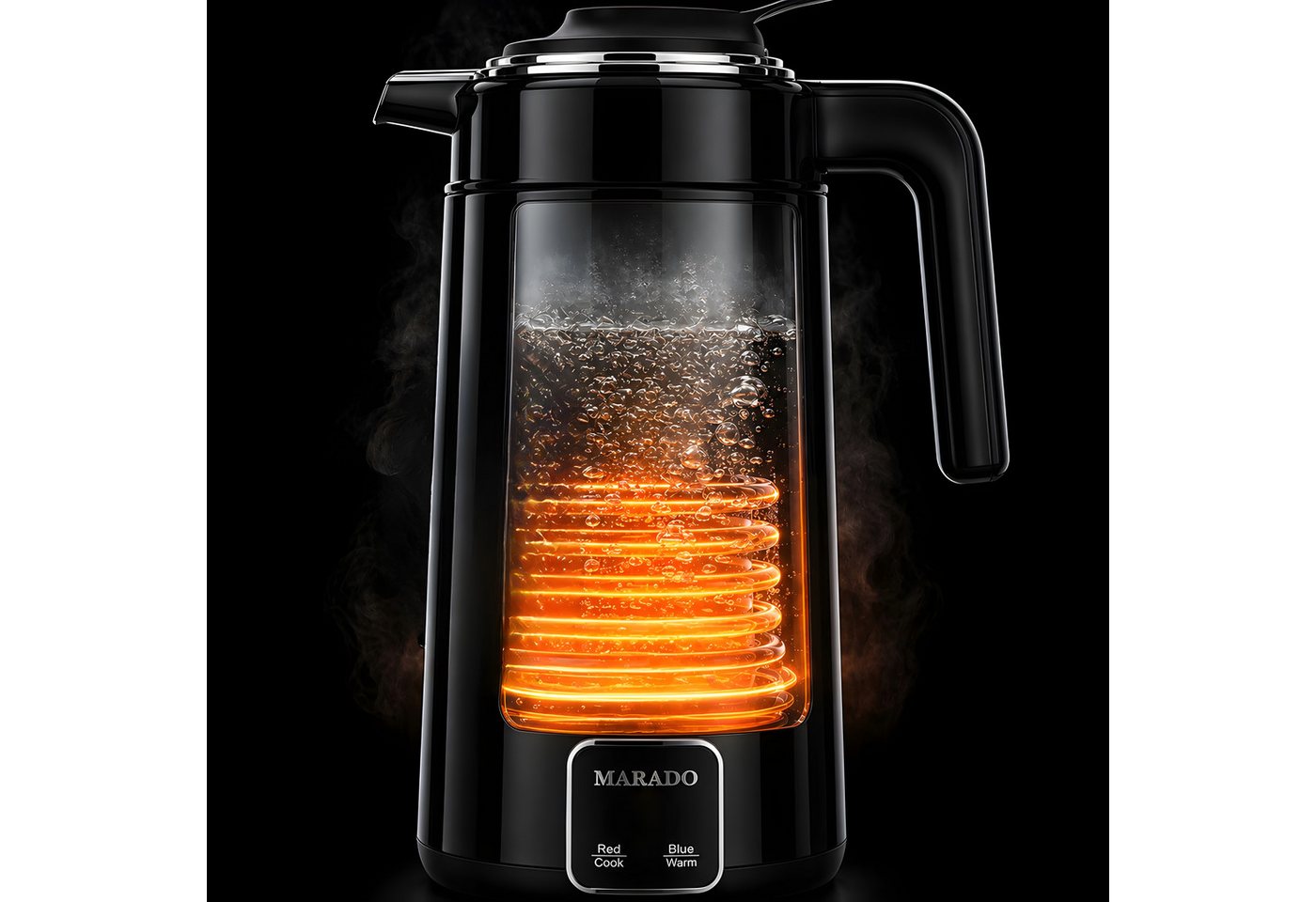 VERK GROUP Wasserkocher Kabelloser Wasserkocher mit integrierter Thermoskanne, 1,7 l, 1500 W, 1,7l, 1500 W, automatische Abschaltung Bild 4