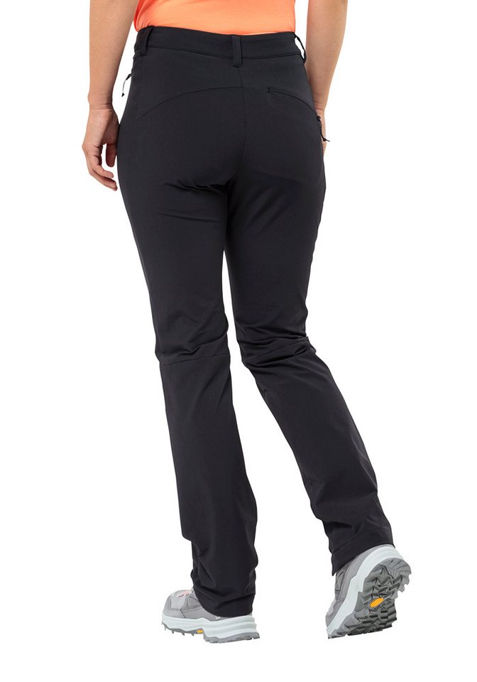 Jack Wolfskin Softshellhose HOLDSTEIG PANTS W Wanderhose, atmungsaktiv, windabweisend
