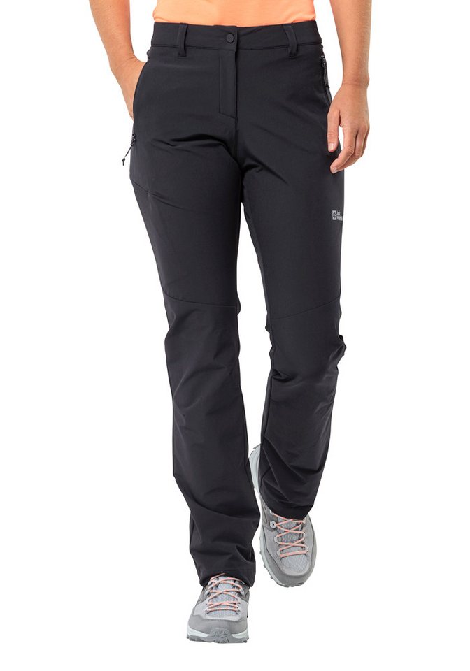 Jack Wolfskin Softshellhose HOLDSTEIG PANTS W Wanderhose, atmungsaktiv, windabweisend Bild 3