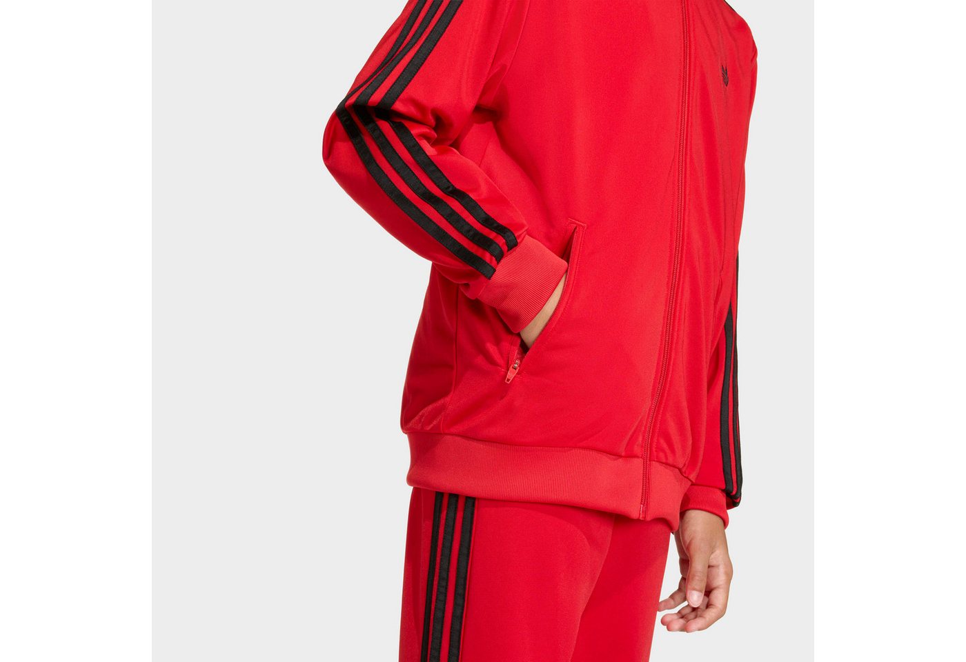 adidas Originals Trainingsjacke FIREBIRD, LOCKER GESCHNITTEN für Kinder, mit geradem Abschluss