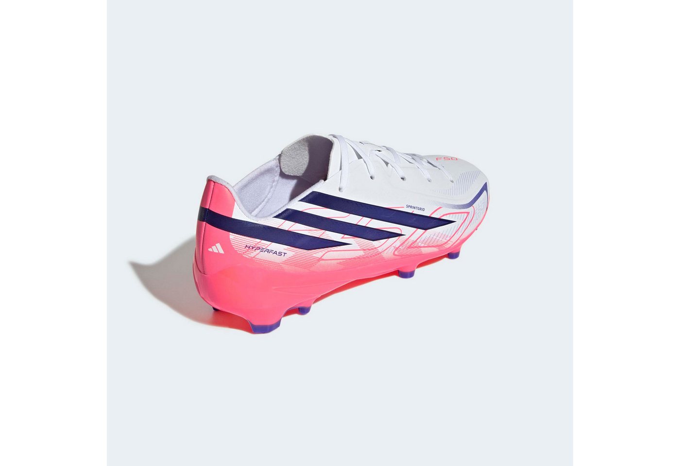adidas Performance F50 HYPERFAST LEAGUE KIDS, NATURRASEN Fußballschuh für Rasen und feste Böden, Jugendliche & Kinder, gespielt bei der WM