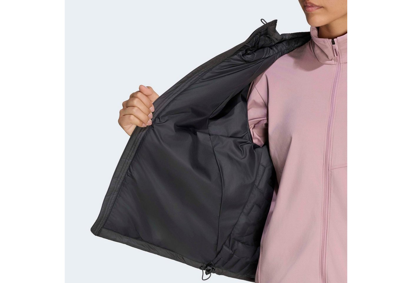 adidas TERREX Outdoorjacke MULTI PRIMALOFT INSULATED HOODED T für Erwachsene, mit Reißverschluss, aus Polyester Bild 2