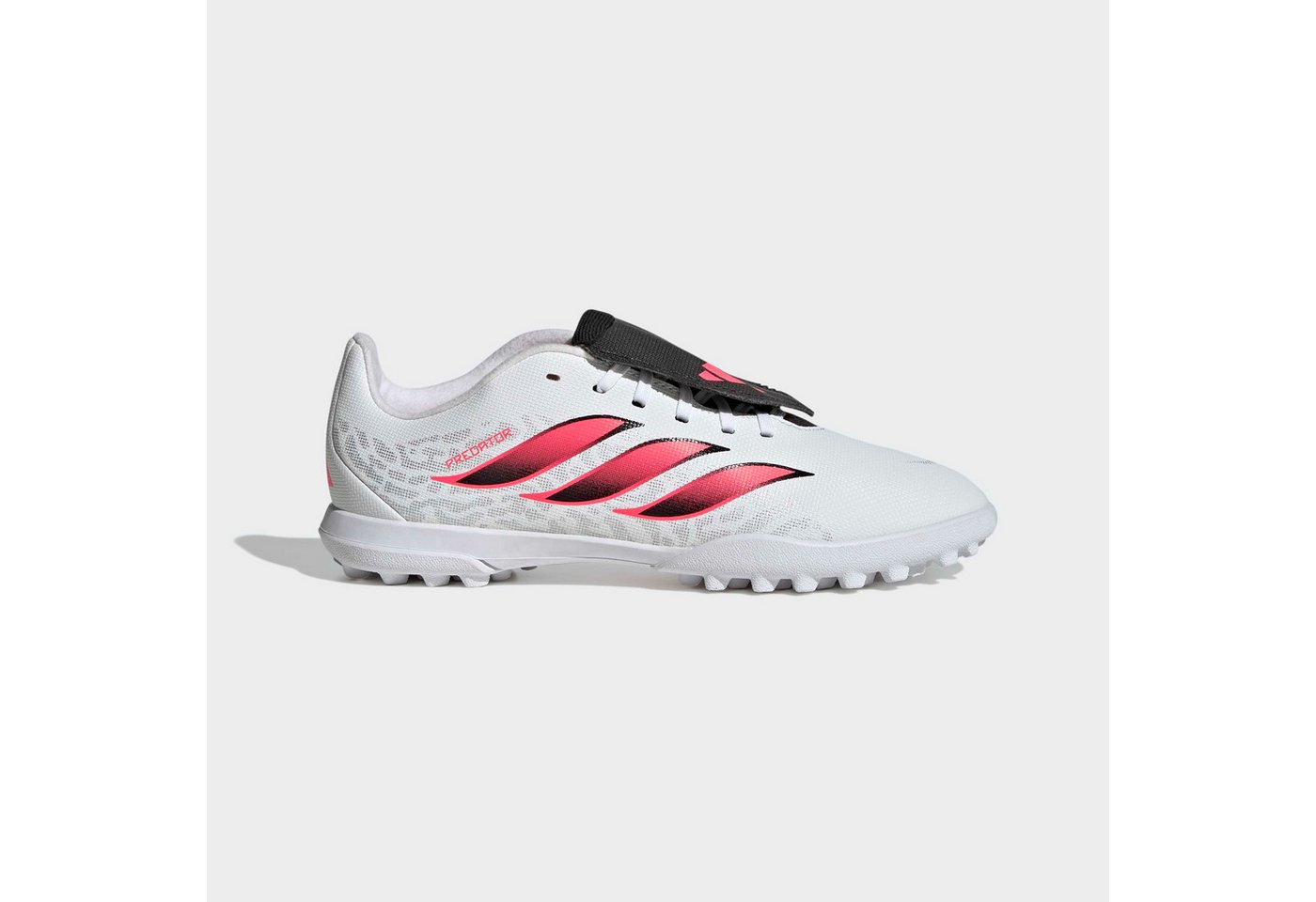 adidas Performance PREDATOR CLUB KIDS, HYBRIDRASEN, UMSCHLAGBARE ZUNGE Fußballschuh für Kinder & Jugendliche Bild 4