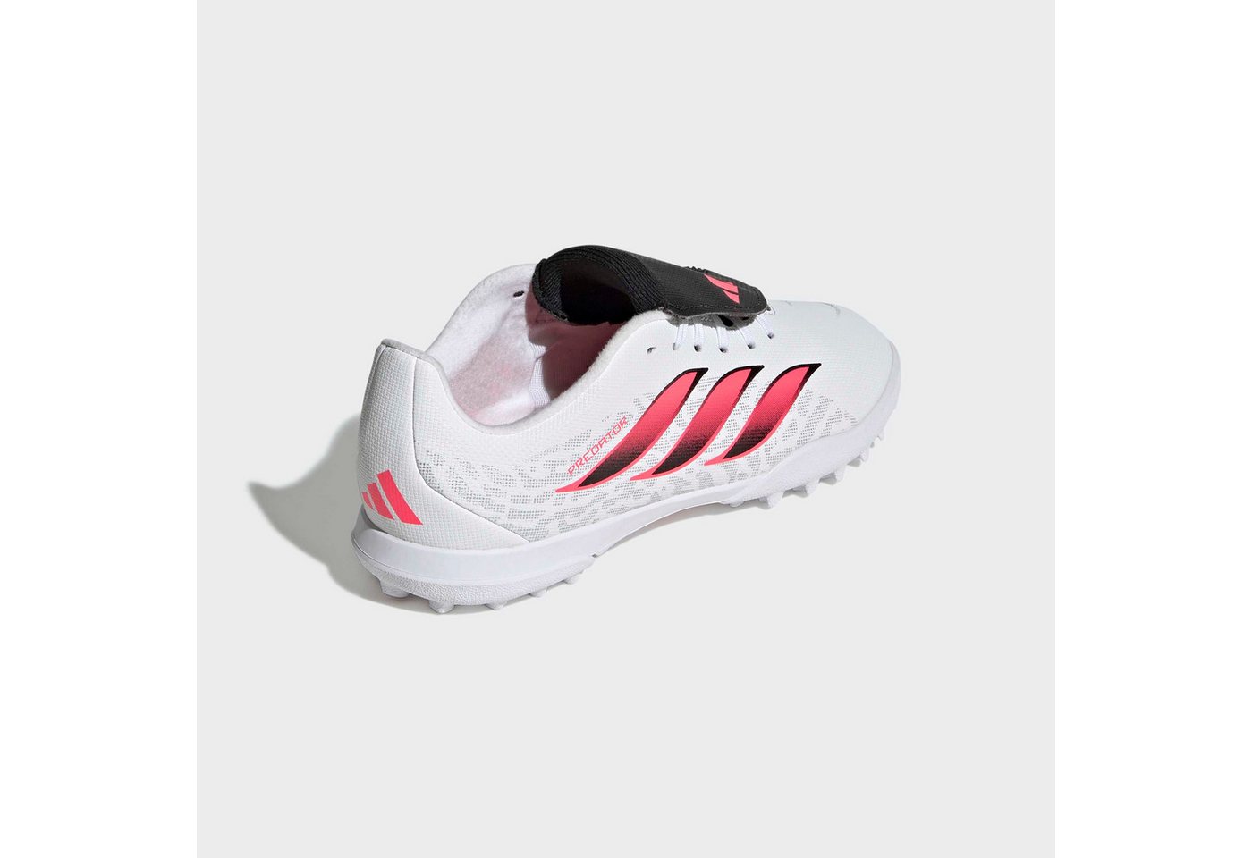 adidas Performance PREDATOR CLUB KIDS, HYBRIDRASEN, UMSCHLAGBARE ZUNGE Fußballschuh für Kinder & Jugendliche Bild 5