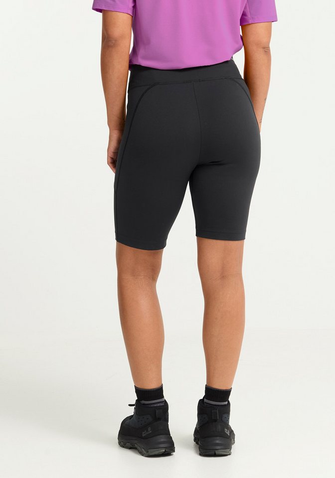 Jack Wolfskin Funktionsshorts WILDSTRIDE SHORT TIGHTS W Sporthose, eng anliegend, atmungsaktiv Bild 5