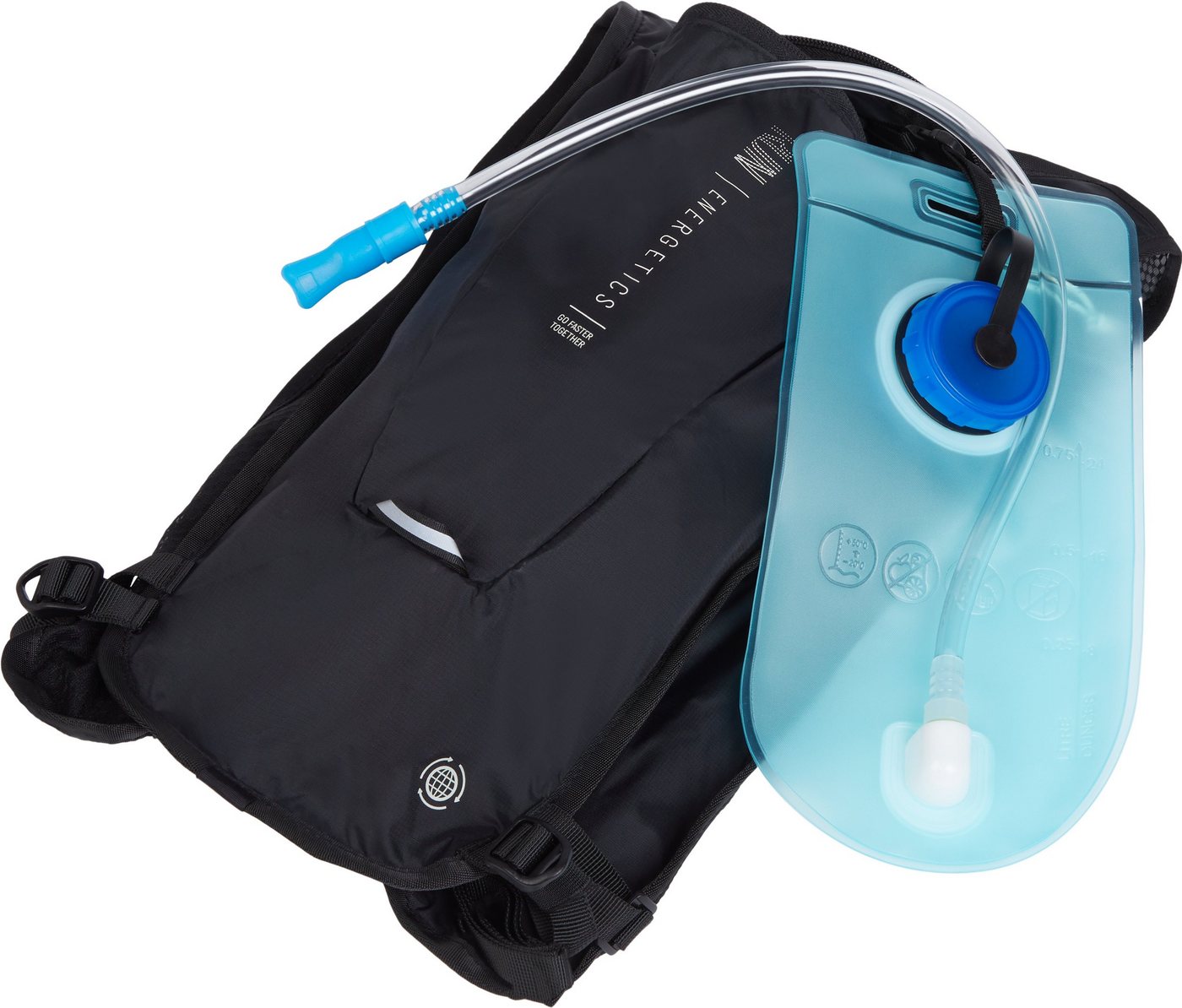 Energetics Funktionsweste Ux.-Trink-Rucksack H5 schnell trocknend, atmungsaktiv, für Erwachsene geeignet, aus Polyamid Bild 3
