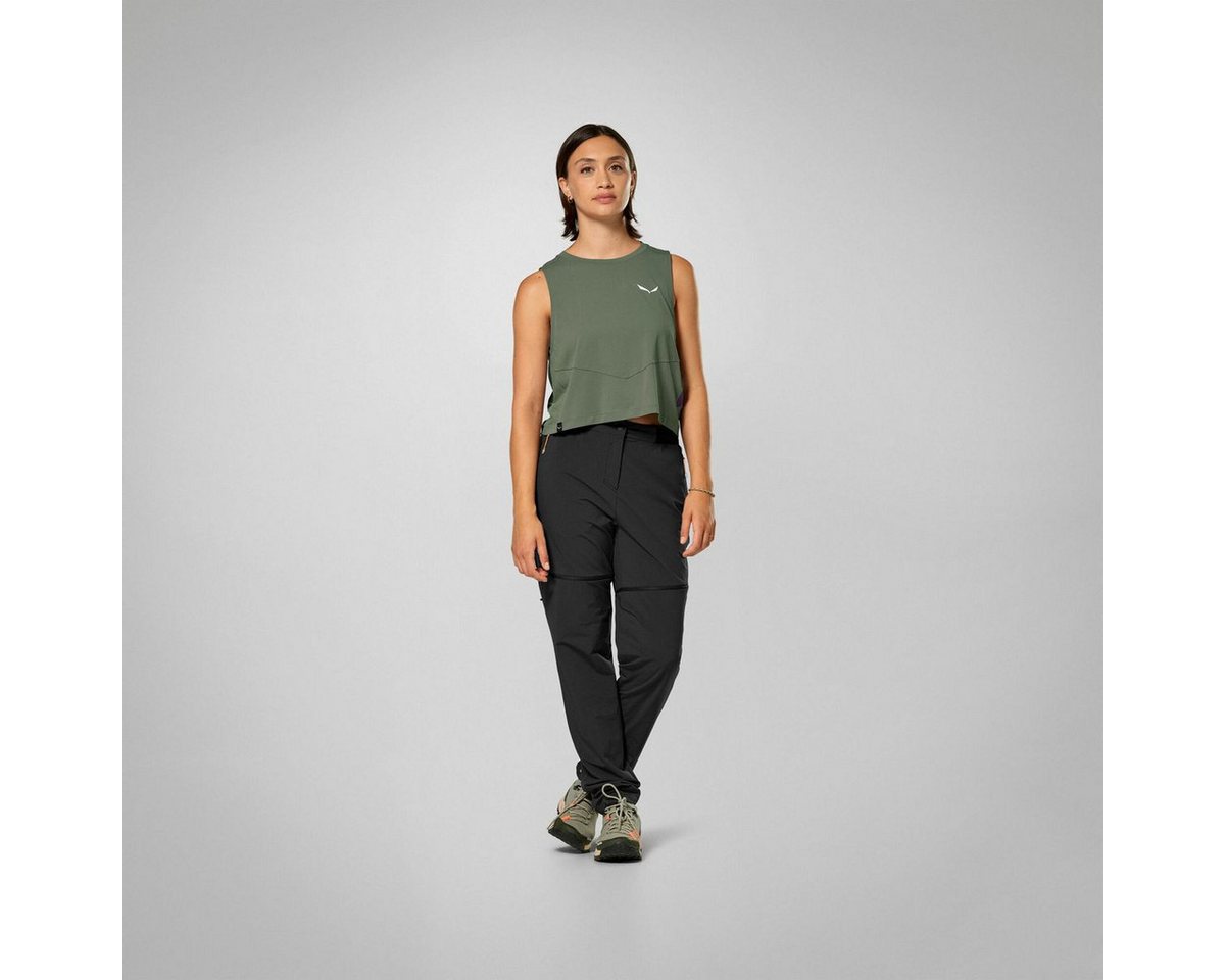 Salewa Outdoorhose Pedroc 3 Durastretch 2IN1 Pant W Vielseitige 2-in-1-Softshellhose für Damen mit abzippbaren Beinen Bild 5