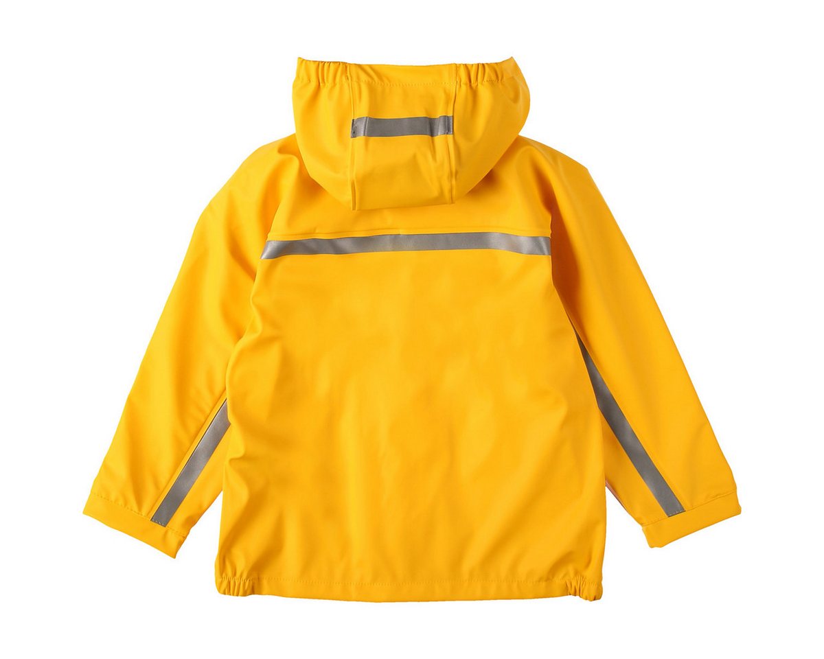BMS Regen- und Matschjacke BMS Regenjacke für Kinder 100% wasserdicht mit Kapuze abnehmbare Kapuze Bild 3