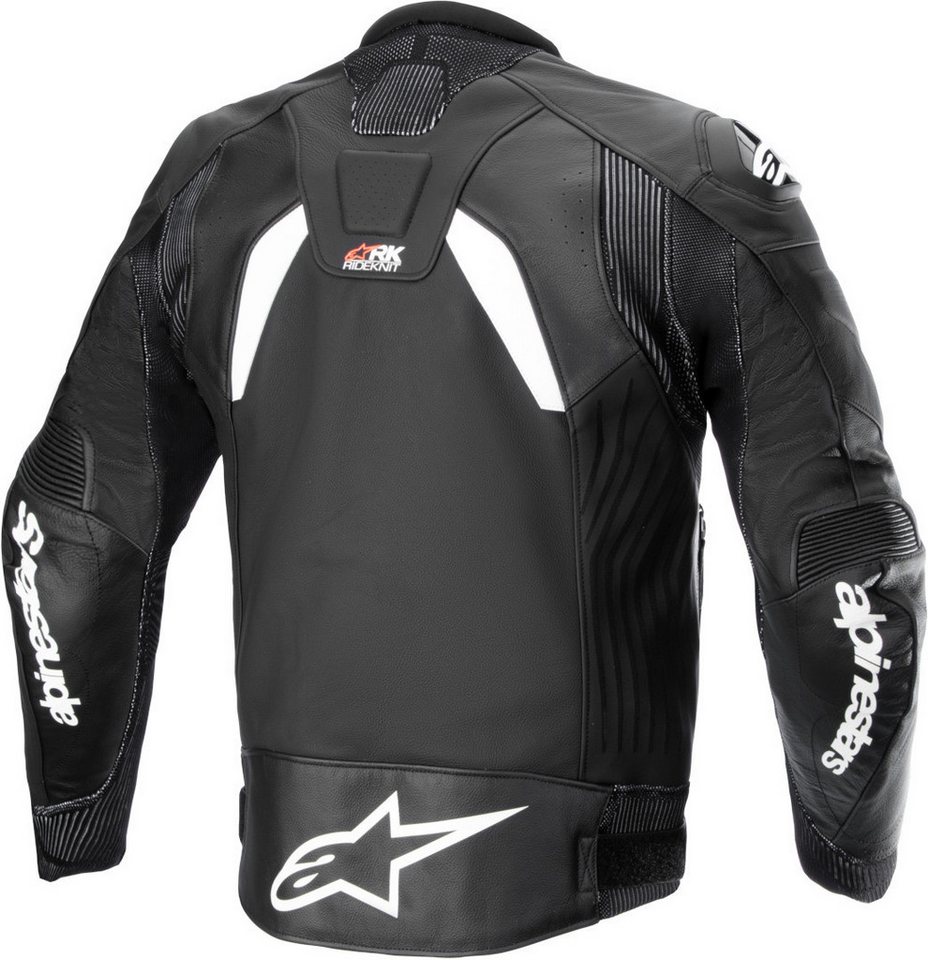 Alpinestars Motorradjacke GP Plus R V4 Rideknit perforierte Motorrad Lederjacke perforiert Bild 2