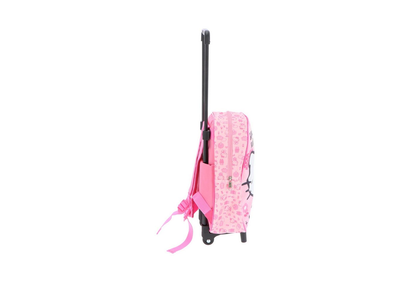 Textiel Trade B.V. Trolley Hello Kitty -Rucksack für Kinder – 2-in-1 Rucksack mit Rollen Bild 2