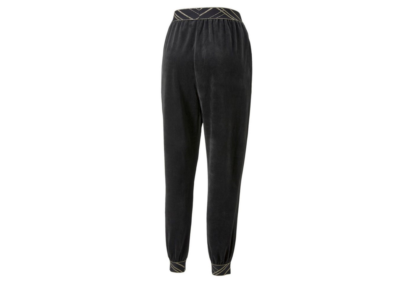 PUMA Trainingshose Puma Damen Trianingshose Deco Glam Velour Pant 522255
