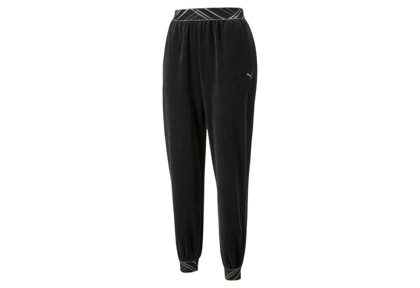 PUMA Trainingshose Puma Damen Trianingshose Deco Glam Velour Pant 522255 Bild 2