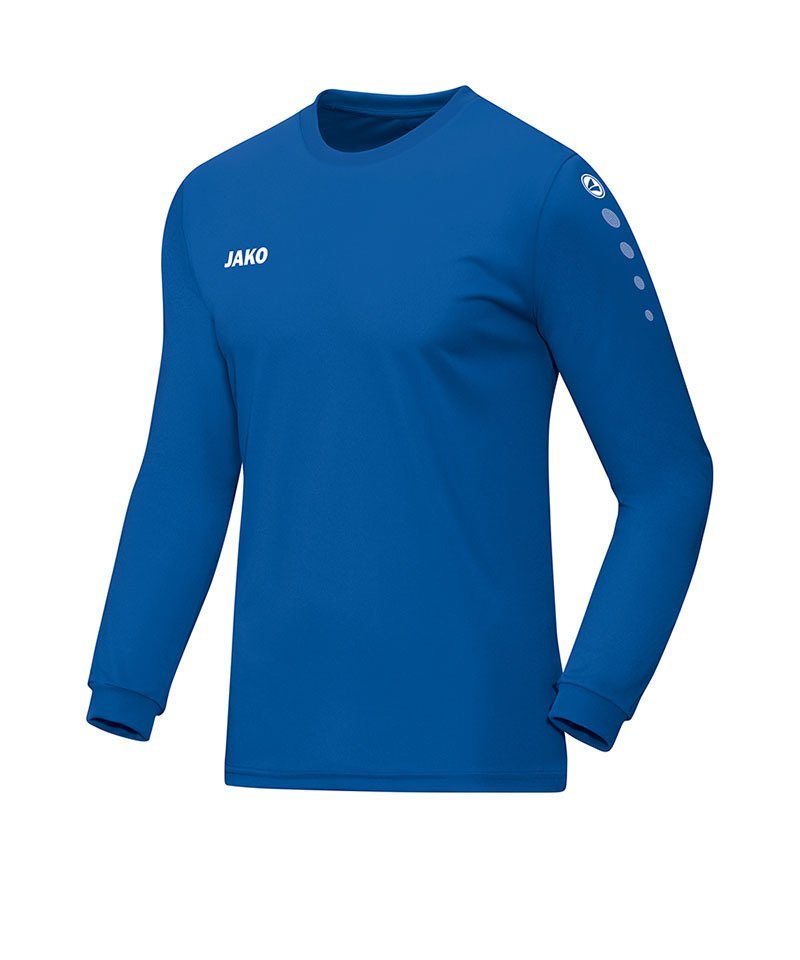 Jako Fußballtrikot JAKO Team Trikot langarm Weiß Teamsport
