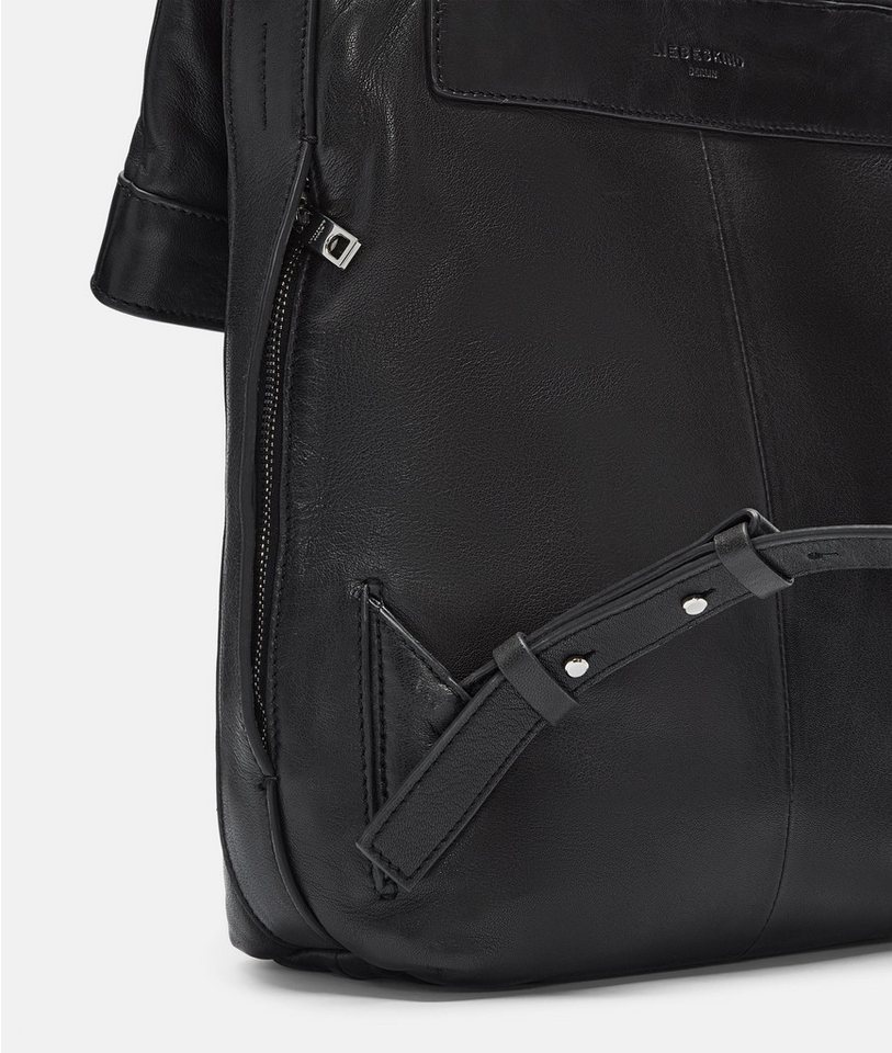 Liebeskind Berlin Rucksack Elvira Rucksack M, Geräumiger Rucksack aus Schafsleder