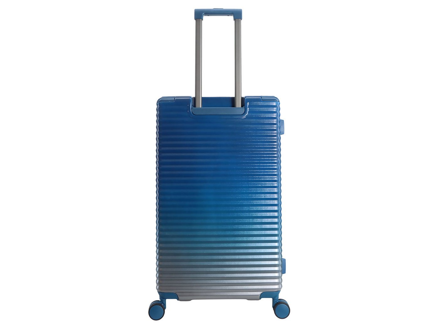 Saxoline® blue Kofferset Elite Spinner Gr. M/L, 4 Rollen, (2 tlg), TSA-Zahlenschloss