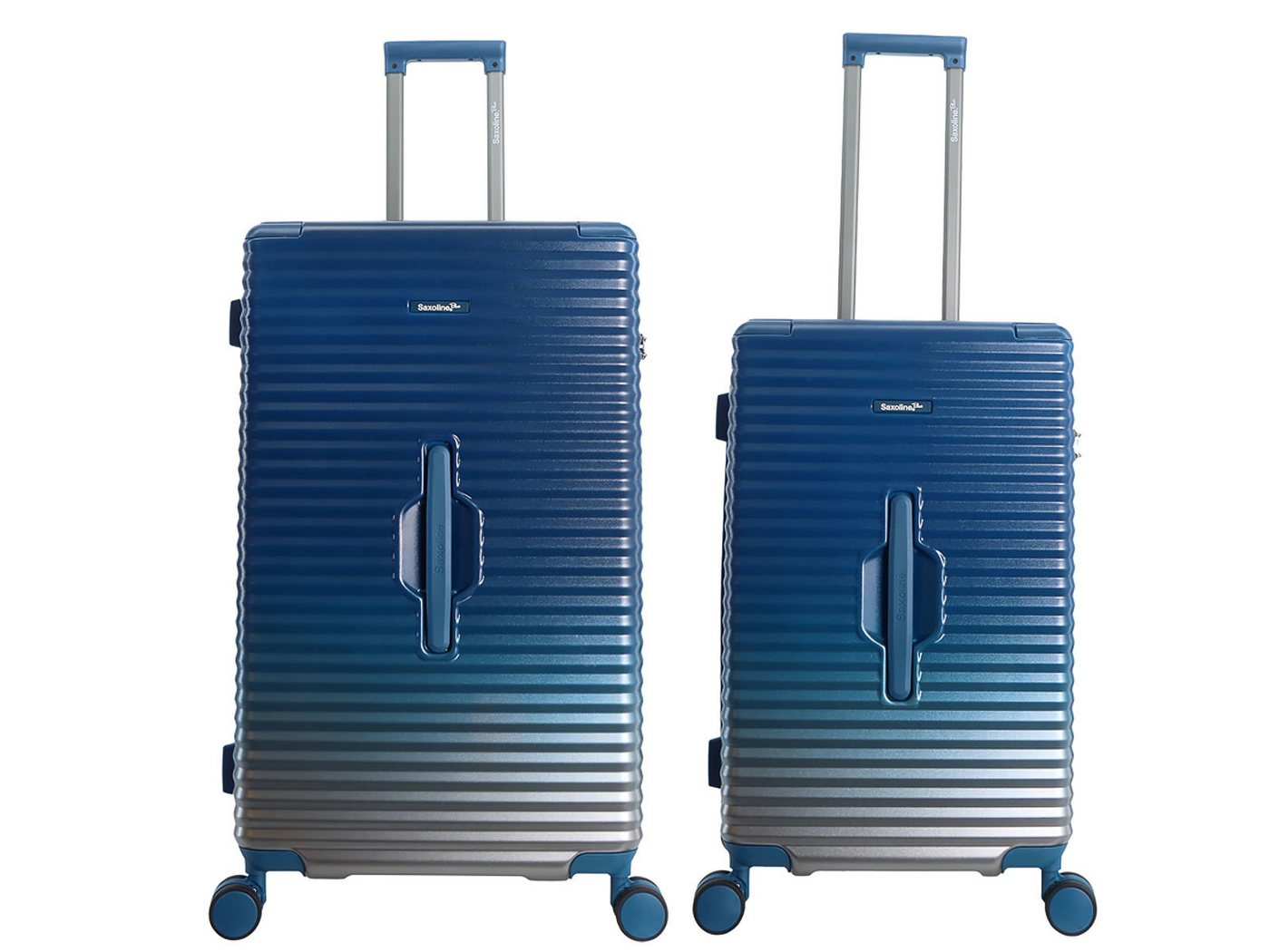 Saxoline® blue Kofferset Elite Spinner Gr. M/L, 4 Rollen, (2 tlg), TSA-Zahlenschloss Bild 2