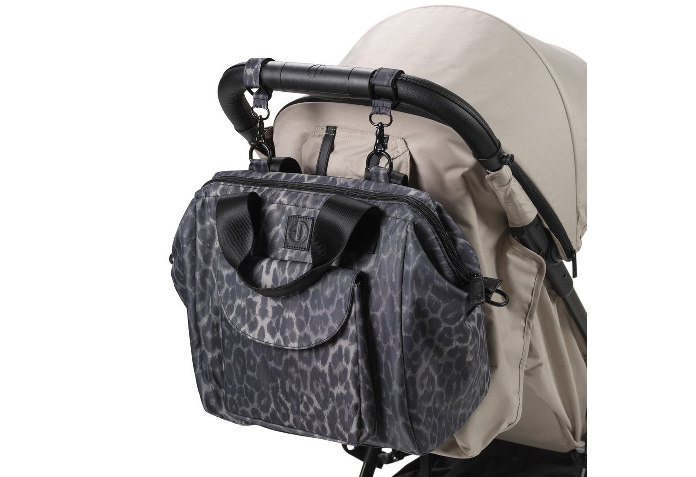 Elodie Wickeltasche Elodie Details - Wickeltasche - Le Leopard - 34x13x21,5 cm, Praktische Aufteilung Bild 2
