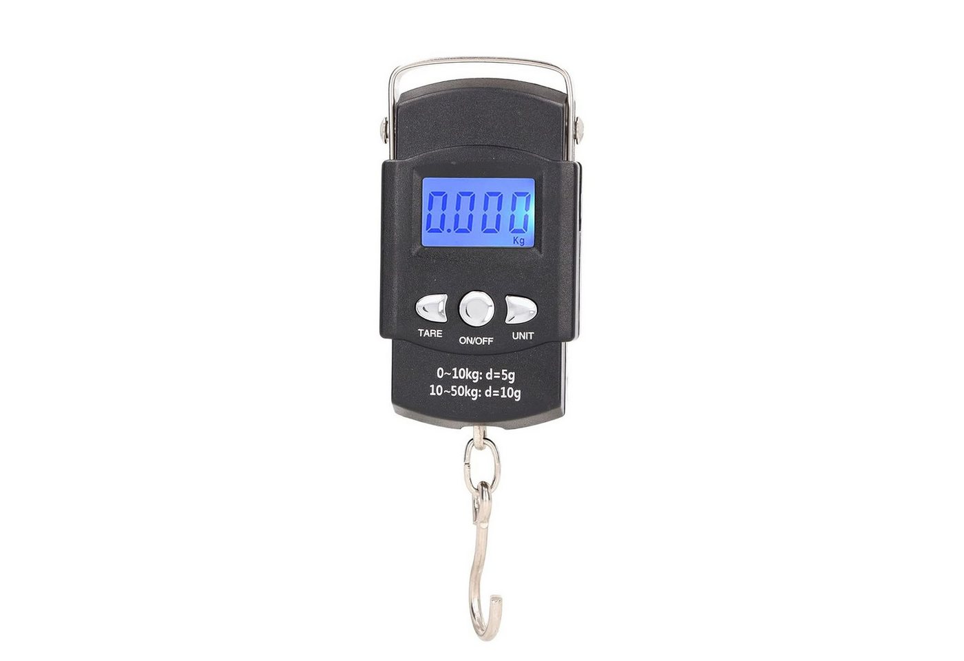 FELIXLEO Kofferwaage Tragbare Handwaage 50kg Digitale Kofferwaage Reisewaage, (1-tlg) Bild 5