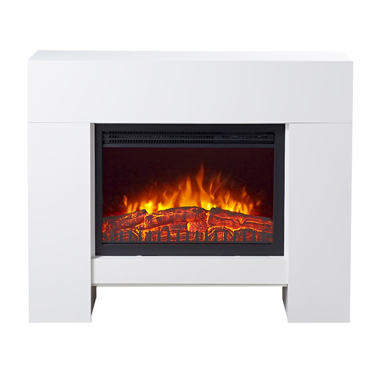 Essentials - Elektrokamin 2000W Smart Home 84x100cm Kamin dimmbar 2 Heizstufen