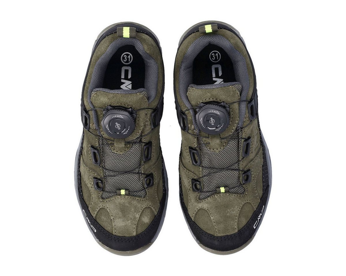 CMP Kids Kiruna Low Fitgo WP Trekking Shoes Hikingschuh Wasserdichte Kinder-Trekkingschuhe mit FitGo-Verschluss und Rauleder Bild 5