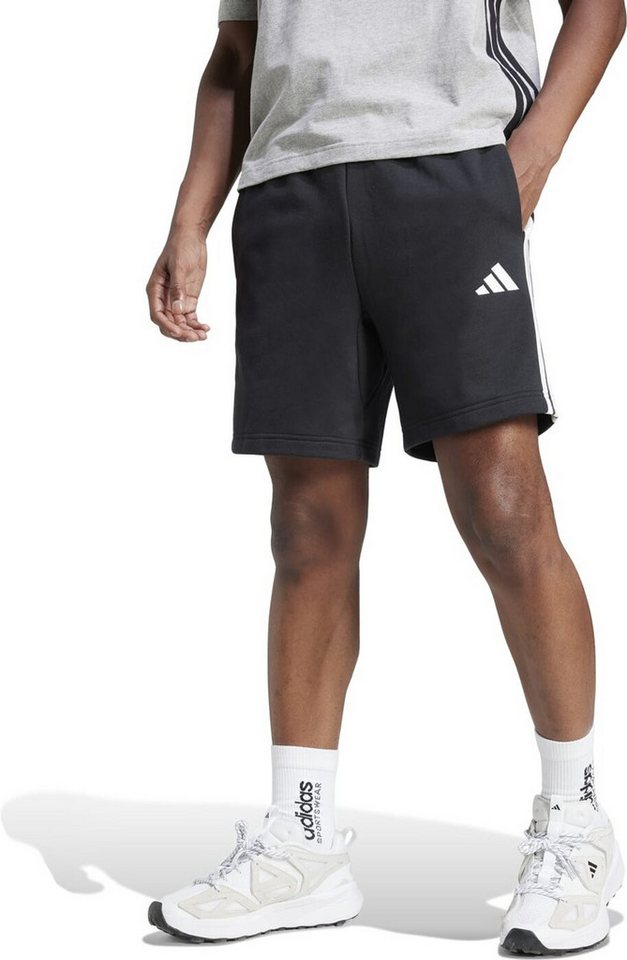 adidas Sportswear Trainingsshorts M 3S FT SHO BLACK/WHITE Bild 2