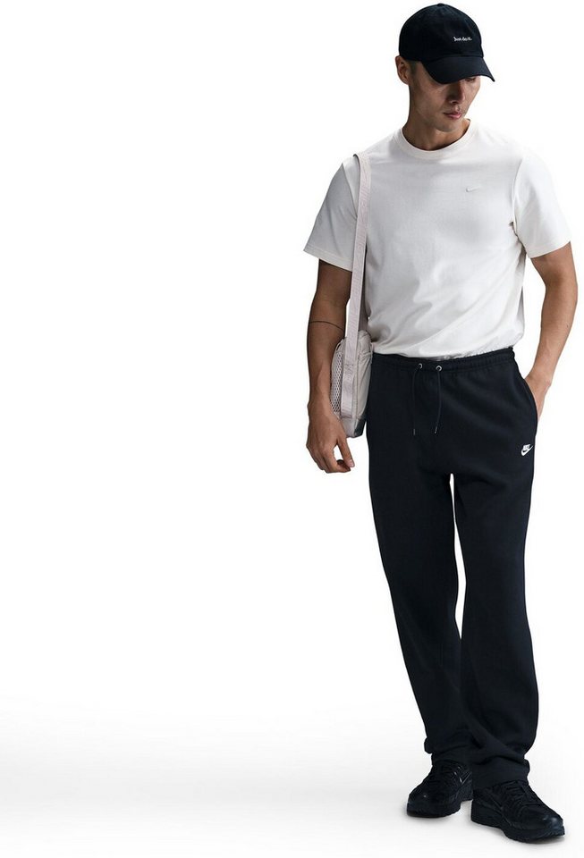 Nike Sporthose M NK CLUB BB OH PANT BLACK/BLACK/WHITE