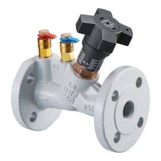 Oventrop - Hydrocontrol vfc Strangregulierventil dn 40 pn 16 Flansch din, 2 Messventile, gg 25