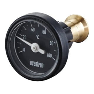 Oventrop - Umrüstsatz Thermometer anthrazit dn 20/25 für Optiball Kugelhahn 1077182