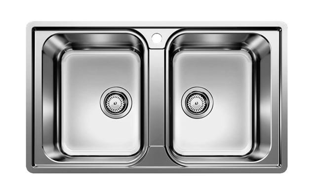 Blanco - Lemis 8 - Spüle, 86x50 cm, Edelstahl gebürstet 523039
