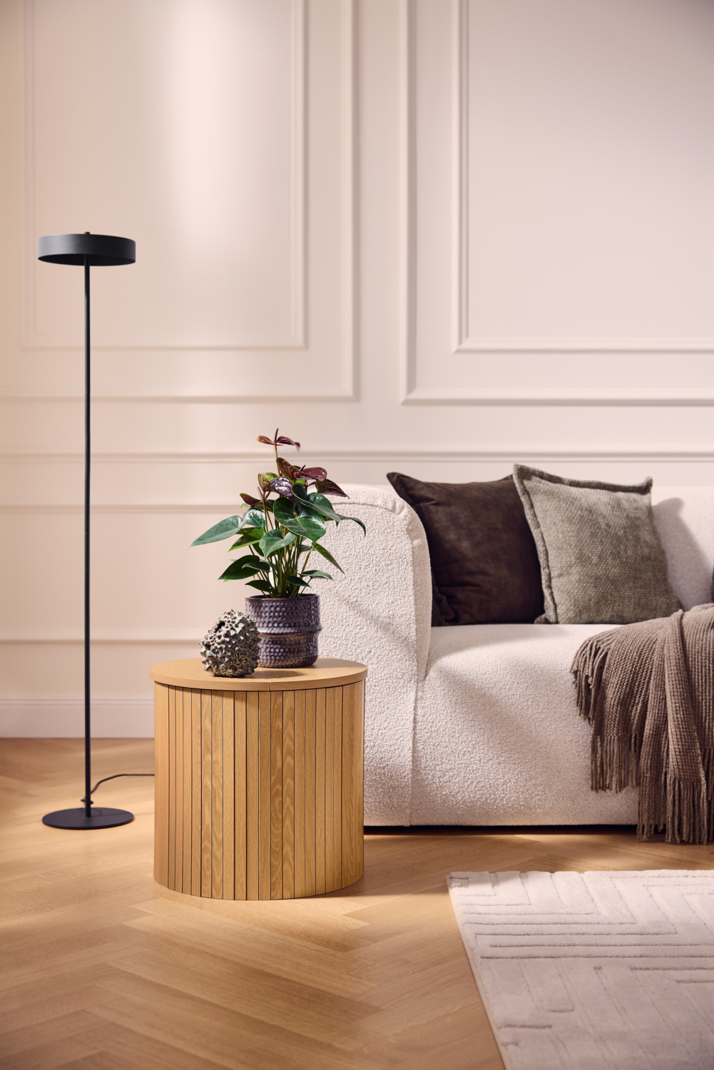 LIVARNO® Beistelltisch (Eiche)
