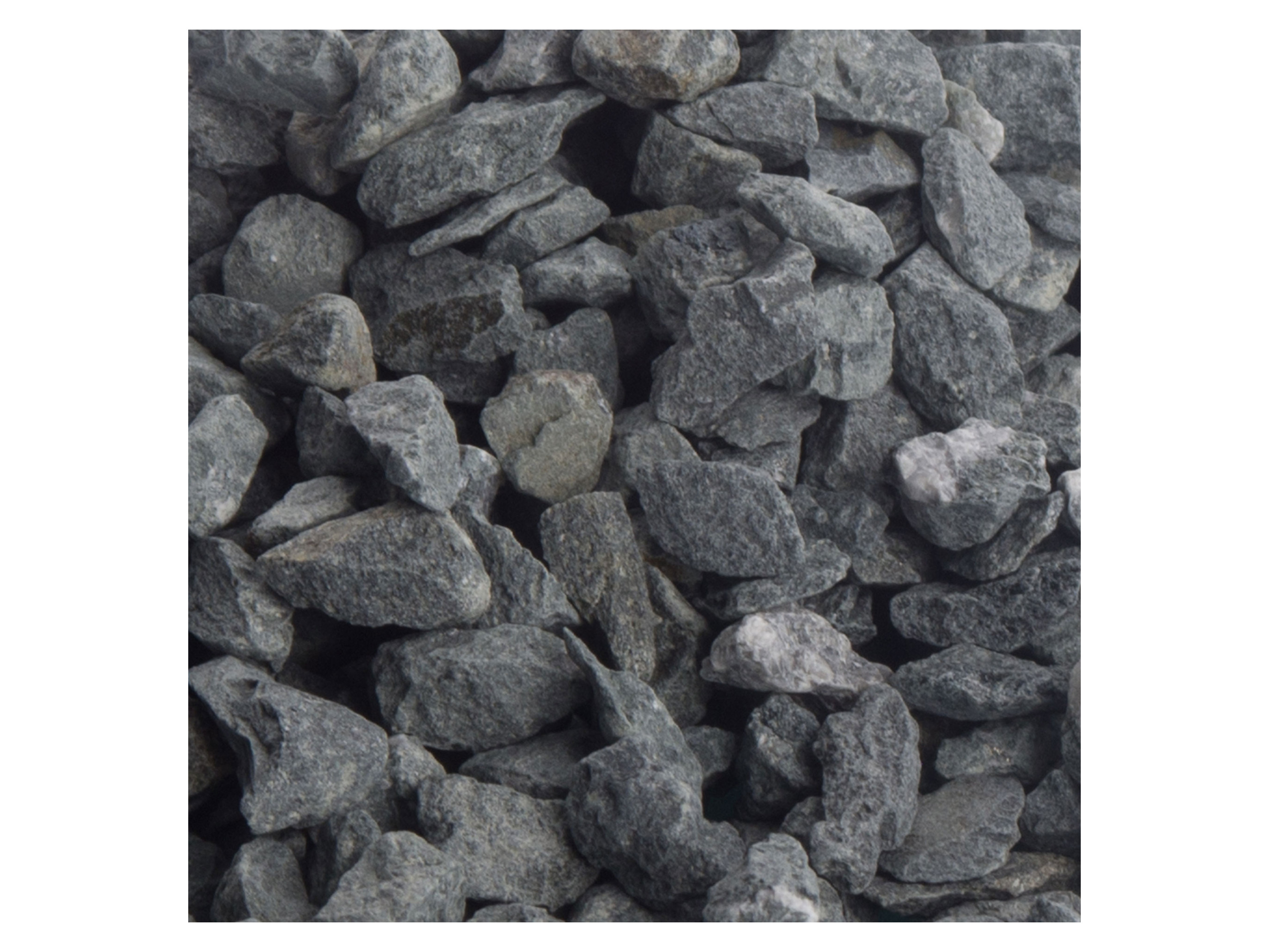 SCHICKER MINERAL Diabas Ziersplitt (5-8 mm, 1000 kg BigBag, Grau) Bild 4