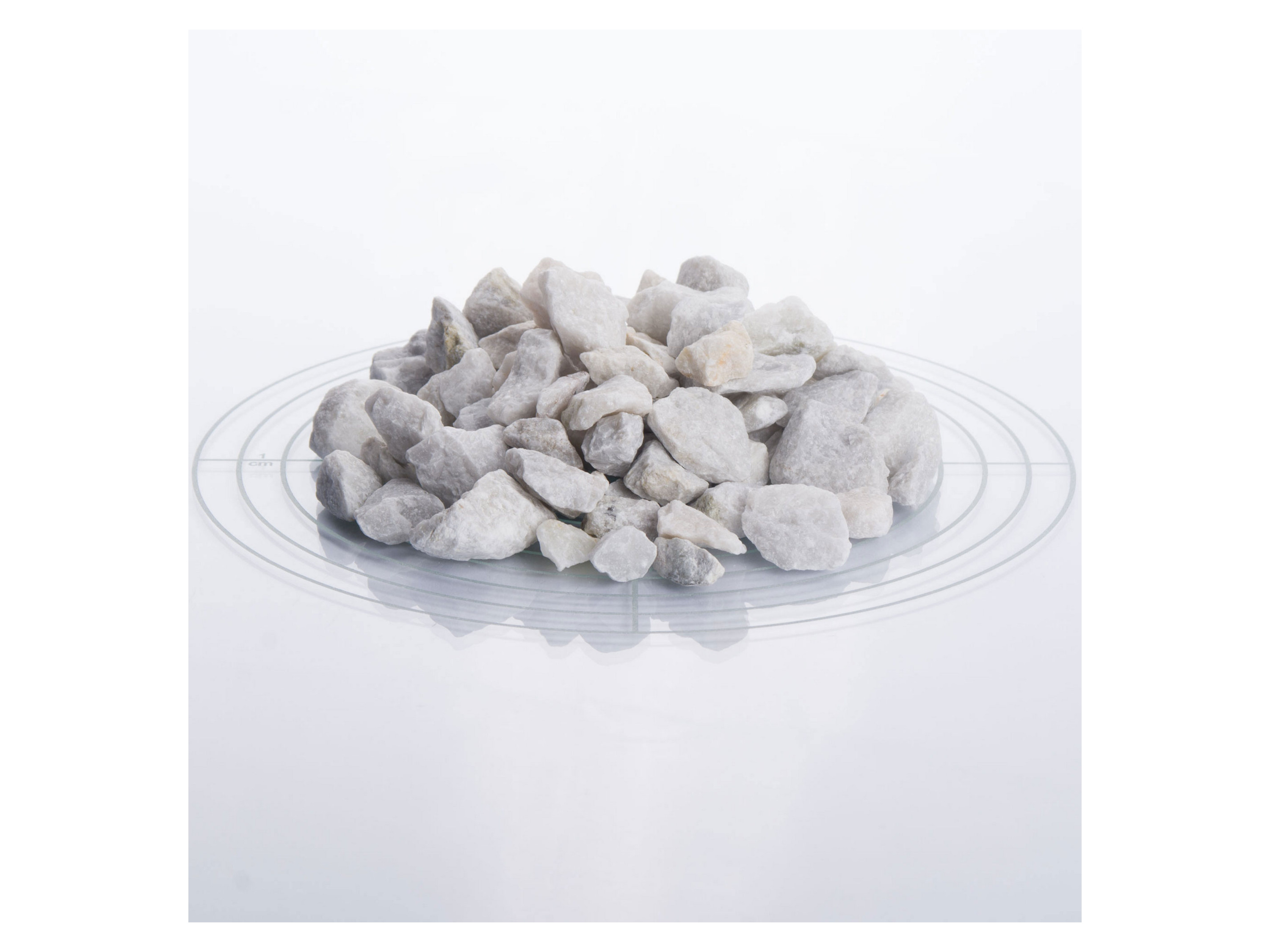 SCHICKER MINERAL Marmor Ziersplitt (16-32 mm, 1000 kg BigBag, weiß) Bild 3