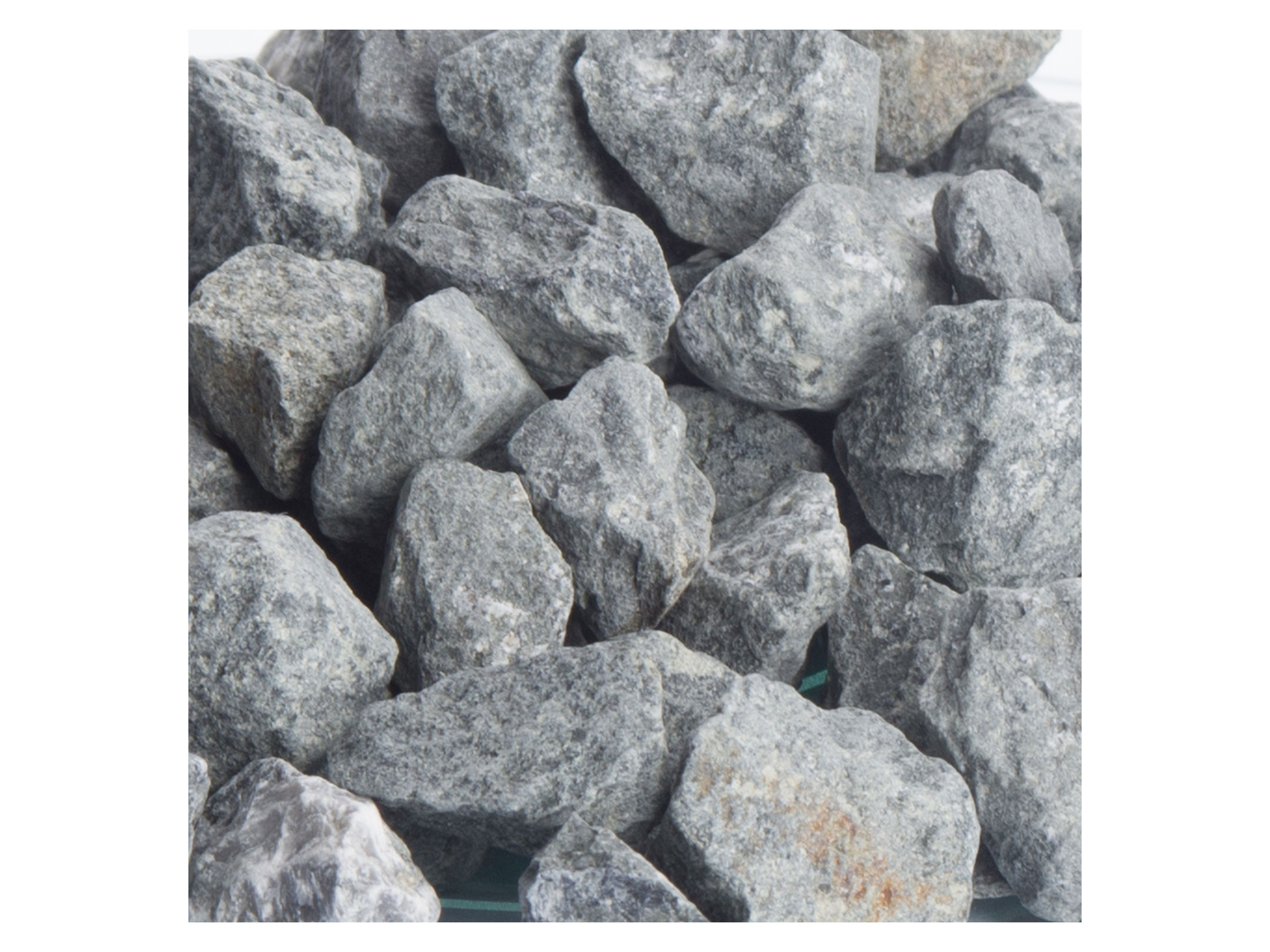 SCHICKER MINERAL Diabas Ziersplitt (8-16 mm, 1000 kg BigBag, Grau) Bild 2