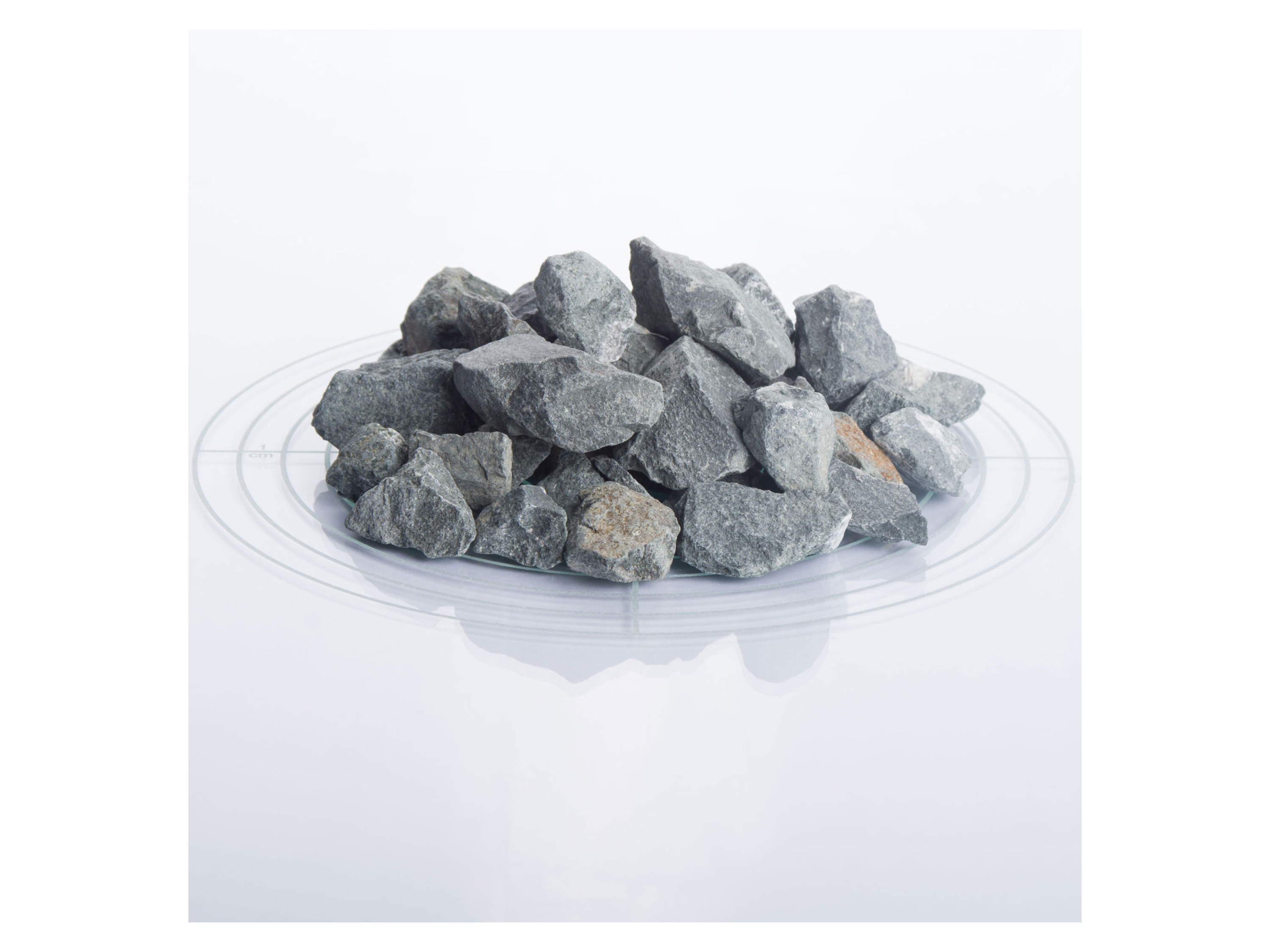 SCHICKER MINERAL Diabas Ziersplitt (16-32 mm, 1000 kg BigBag, Grau) Bild 3