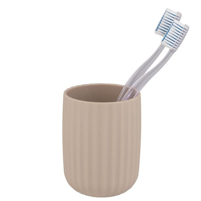 Zahnputzbecher Agropoli Beige - beige - Wenko