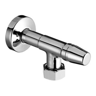 Schell - Wasserzähler-Eckventil Plombiervorr., 3/4ZollÜM, 1/2Zoll, chrom