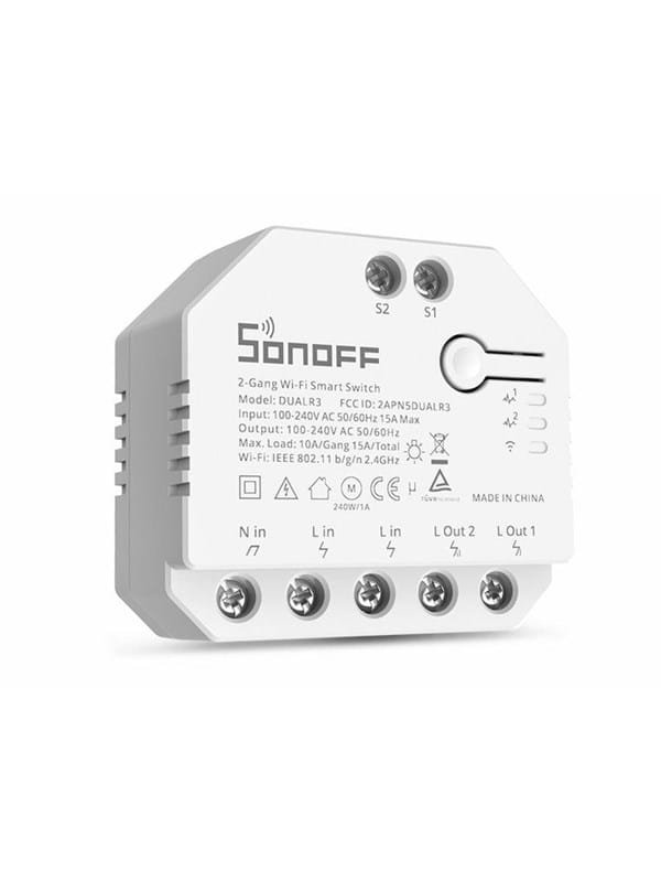 Mini Sonoff dual R3 2-Gang 2-Wege Smart Light Switch
