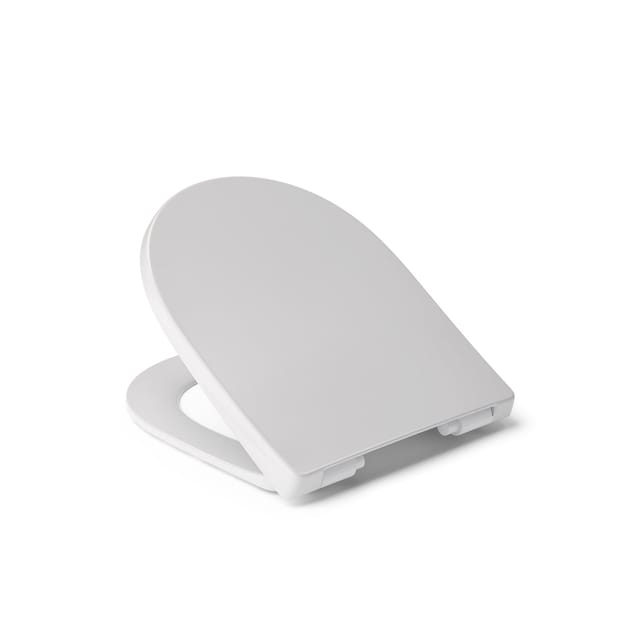 Hamberger - WC-Sitz Lopata Softclose Premium weiß mit Edelstahl-Steckscharnier C0102G