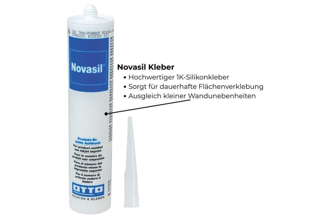 EP19006 Duschrückwände Decodesign Montageset, Neutral - Schulte