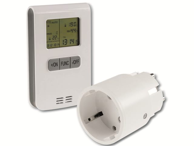 Chilitec - Funk-Thermostat set 'Pilota Casa' IP20, max. 70m, max. 2300W